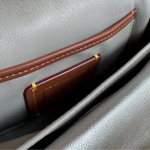 coach silver pillow tabby 18 - Picture 7 of 9